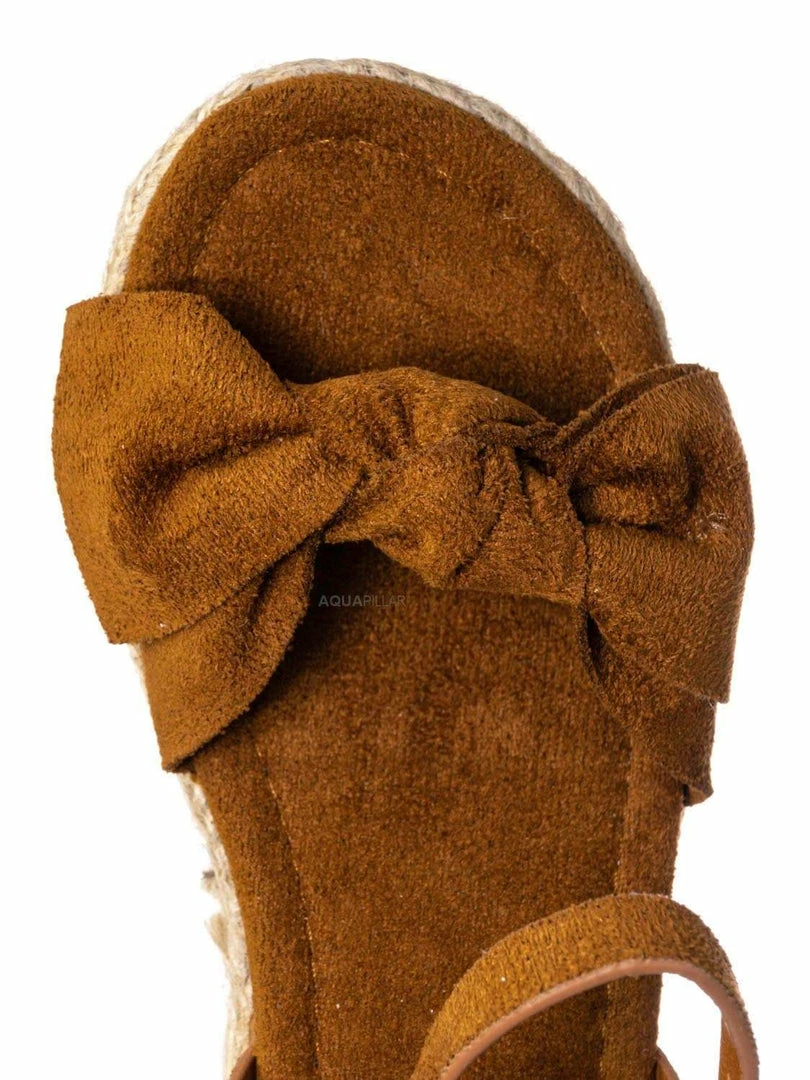 Forever Link New Sensational32K Girls Espadrille Flatform Sandal - Children Thread White Platform