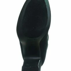 Forever Link Weismann03 Soft Stretch Block Heel Boot - Women Sock Snug Fit Retro