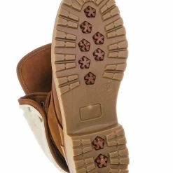 Forever Link New Whitney23 Foldable Lace Up Boot - Faux Fur Shearling Lining Collar Fold Overs