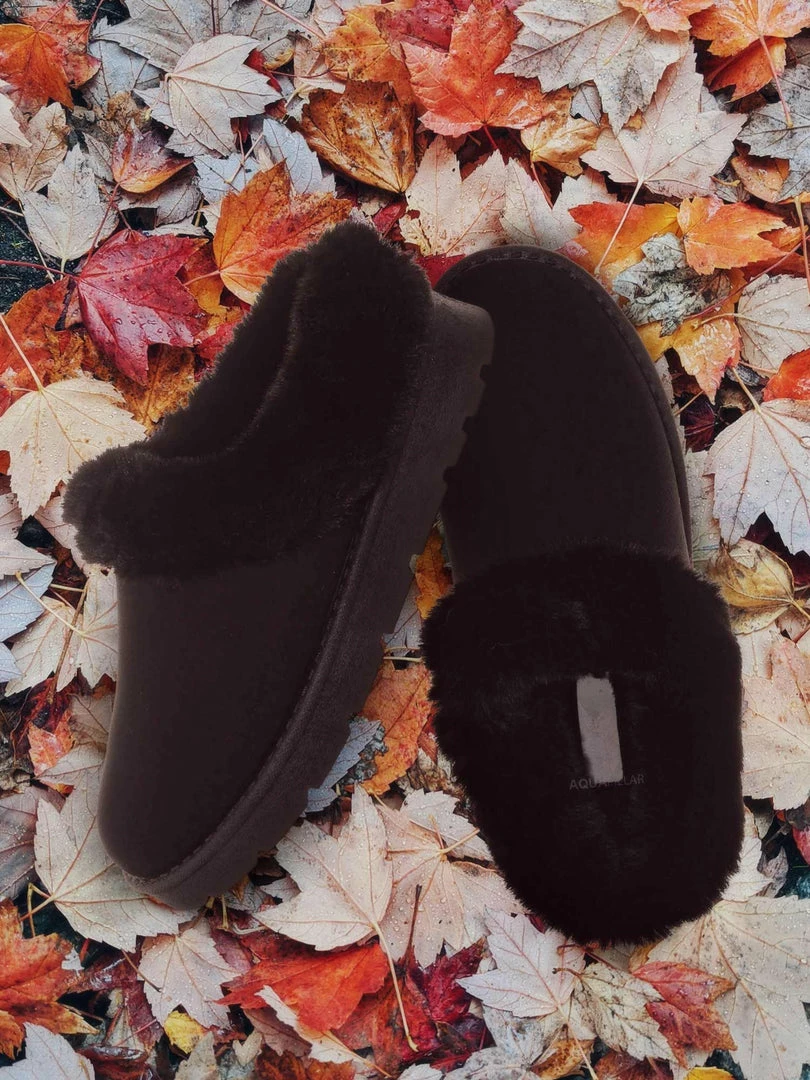 Bamboo Frozen31 Faux Fur Moccasin Slipper - Winter Fluffy Cozy Bootie New