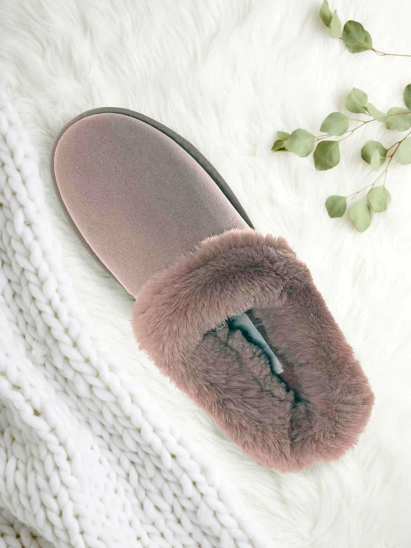 Bamboo Frozen31 Faux Fur Moccasin Slipper - Winter Fluffy Cozy Bootie New