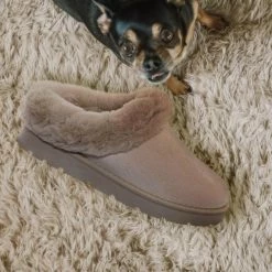Bamboo Frozen31 Faux Fur Moccasin Slipper - Winter Fluffy Cozy Bootie New