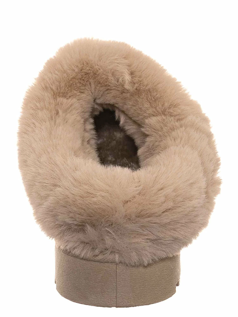 Bamboo Frozen31 Faux Fur Moccasin Slipper - Winter Fluffy Cozy Bootie New