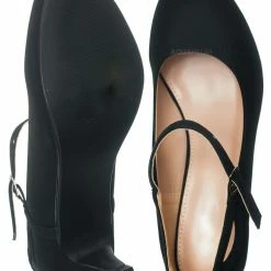 Forever Link New Jemma22 Rhinestone Glitter Pump - Women's Mary Jane Evening Dress Heel