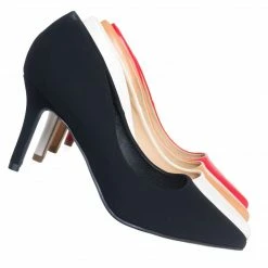 CityClassified SamtoW Comfort Foam Padded High Heel Pump, Women Wide Width Dress Shoes