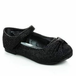 Happy Soda Urbi2SQ Infant Toddler Baby Girl's Mary-Jane Round Toe Flats W Glitter New