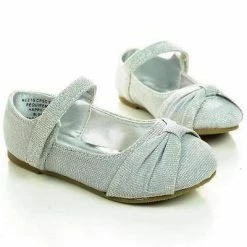 Happy Soda Urbi2SQ Infant Toddler Baby Girl's Mary-Jane Round Toe Flats W Glitter New