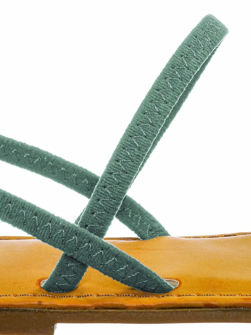 Bamboo New Waterfront24 Summer Multi Strap Slingback Sandals - Womens Open Toe Elastic Shoe