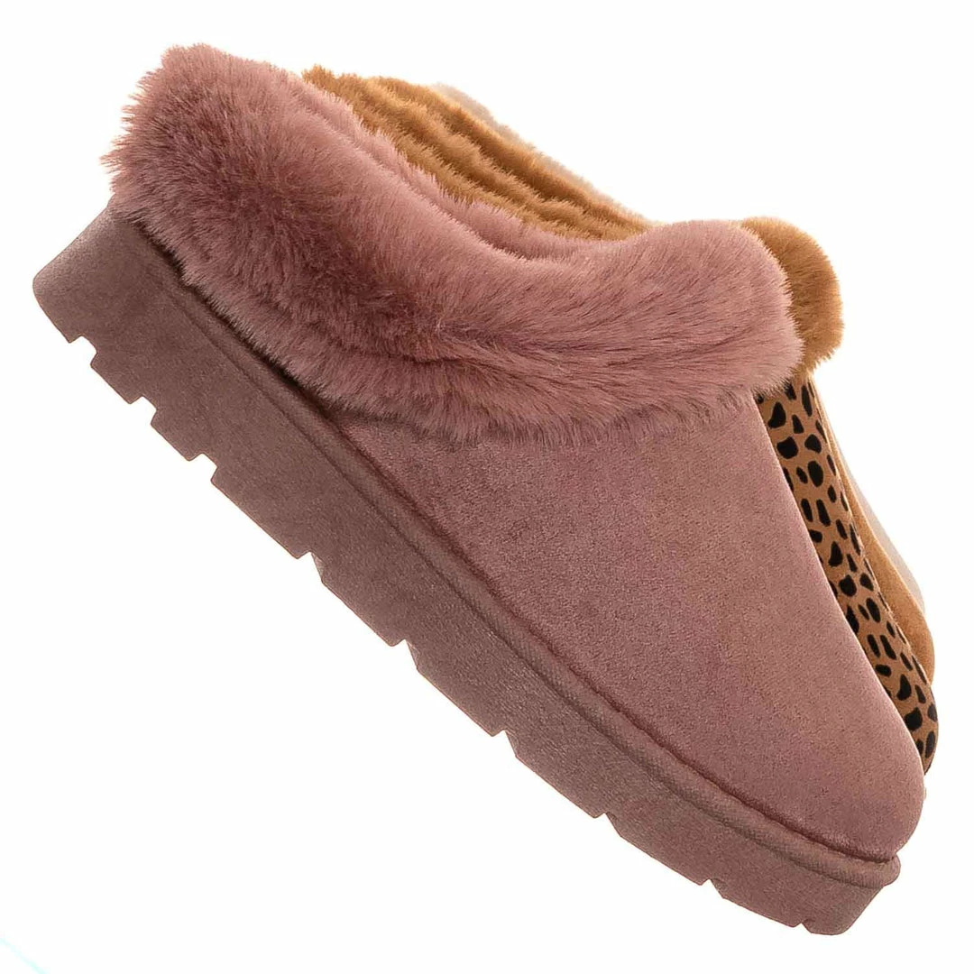 Bamboo Frozen31 Faux Fur Moccasin Slipper - Winter Fluffy Cozy Bootie New
