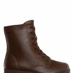 Bamboo New Powerful51 Utilitarian Combat Bootie - Women & Men Threaded Sole Shoes