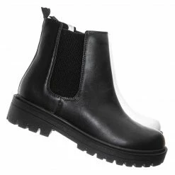 Soda Pilot Threaded Lug Sole Chelsea Ankle Bootie New
