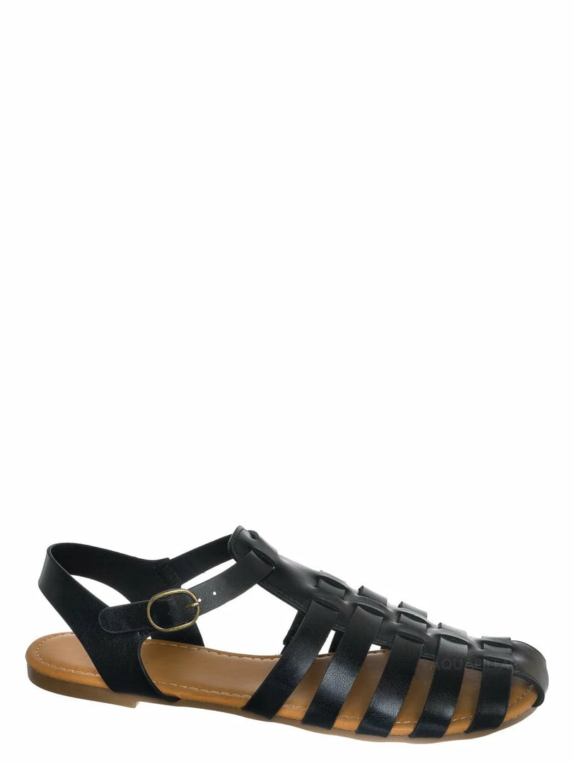 Bamboo Martina01 Woven Huarache Desert Fisherman Sandal, Fiesta Artisan Shoes