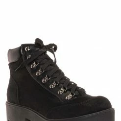 Soda Attic Lightweight Combat Boots W Padded Collar