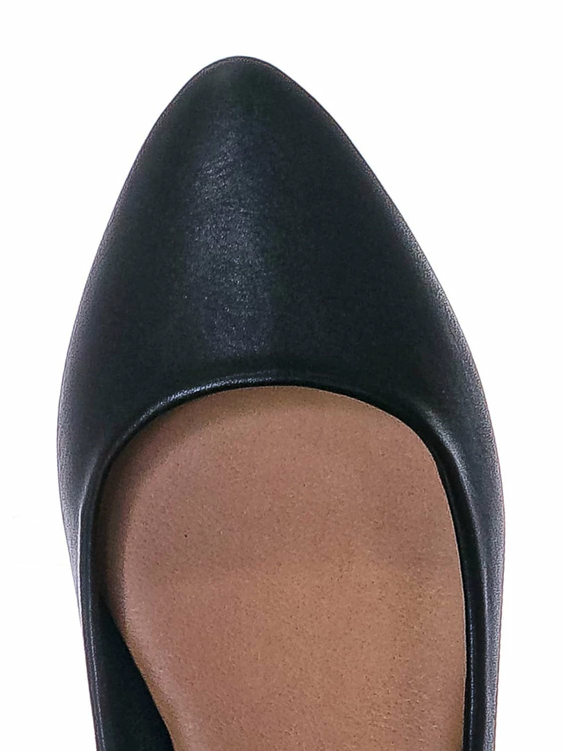 CityClassified Hold Pointed Toe Foam Padded Ballet Flat - Wide Width Women Comfort Loafers