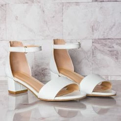 Soda Kick2 Girls High Heel Ankle Strap Sandal, Kids Block Heels Dress Shoes New