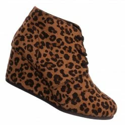 Soda RexIIS Girls Lace Up Wedge Bootie - Kids Shoes