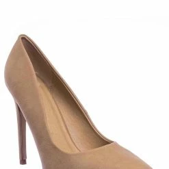 Delicious New Cindy Classic Pointed Toe Dress Pump - Womens High Heel Stiletto Formal Shoes