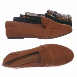 Bamboo Jackpot27 Lightweight Round Toe Loafer - Women Classic Flexible Ballet Flat