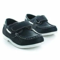 Aaron By Jelly Beans, Children Girls Round Toe Hook Loop Fastening Slip On Loafer New