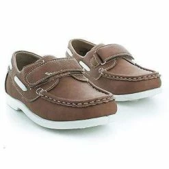 Aaron By Jelly Beans, Children Girls Round Toe Hook Loop Fastening Slip On Loafer New