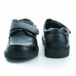 New Joe By Jelly Beans, Children Girls Round Cap Toe Slip On Hook & Loop Fastening Dress Shoes