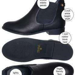 Aquapillar La6 Chelsea Ankle Boots, Men Women Classic Elastic Loafer Slip In Bootie