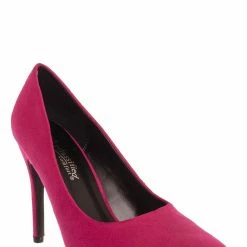 CityClassified New EuclidW Wide Foam Padded Pointed Toe High Heel Dress Pump