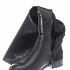 Bamboo Sector08 Duo Fabric Knee High Riding Boots New