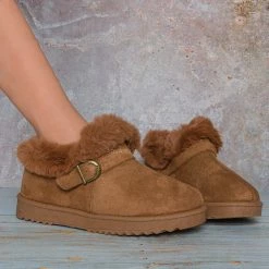 Forever Link Annie52 Faux Fur Shootie Slipper - Men Women Shearling Bootie