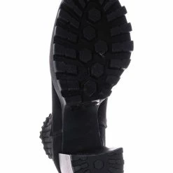 Bamboo Intense01 Chelsea Boots W Elastic Knit Sweater Sock - Threaded Lug Sole Bootie New