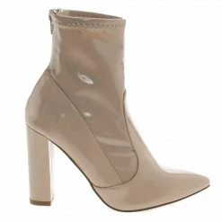 Eloise1 By Liliana, Ankle Booties On Block High Heel Dress Boots New