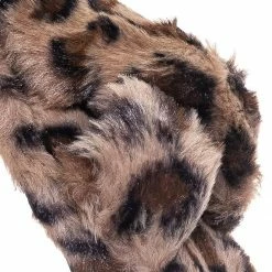 Little Angel Ben25K Childrens Furry Slipper - Little Girls Flat Slip On Sandal Faux Fur