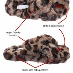 Little Angel Ben25K Childrens Furry Slipper - Little Girls Flat Slip On Sandal Faux Fur