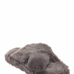Little Angel Ben25K Childrens Furry Slipper - Little Girls Flat Slip On Sandal Faux Fur