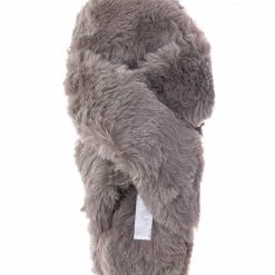 Little Angel Ben25K Childrens Furry Slipper - Little Girls Flat Slip On Sandal Faux Fur