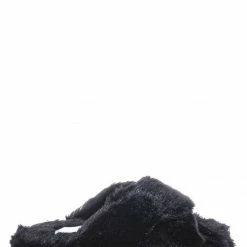 Little Angel Ben25K Childrens Furry Slipper - Little Girls Flat Slip On Sandal Faux Fur