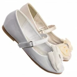 Little Angel New Britt958 Girls Mary Jane Ballet Flat - Kids Bow Rhinestone Crystal Shoes