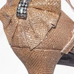 Little Angel Tasha004E Girl Rhinestone Crystal Mary Jane Pump - Kids Block Heel Dress Shoes New