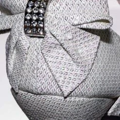 Little Angel New Tasha004T Rhinestone Crystal Mary Jane Pump - Womens Block Heel Dress Shoes