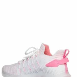 La Shailah Format11 Elastic Knitt Mesh Rubber Sneaker, Athleisure Tennis Trainer Shoes