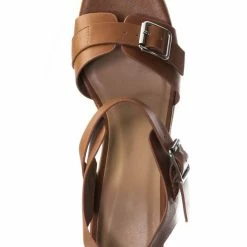 Bamboo Special05 Retro Raffia Woven Clog - Wrapped Sculpted Chunky Block Heel Platform New