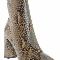 Bamboo Article01 Block Heel Dress Boot - Women Ankle Bootie New