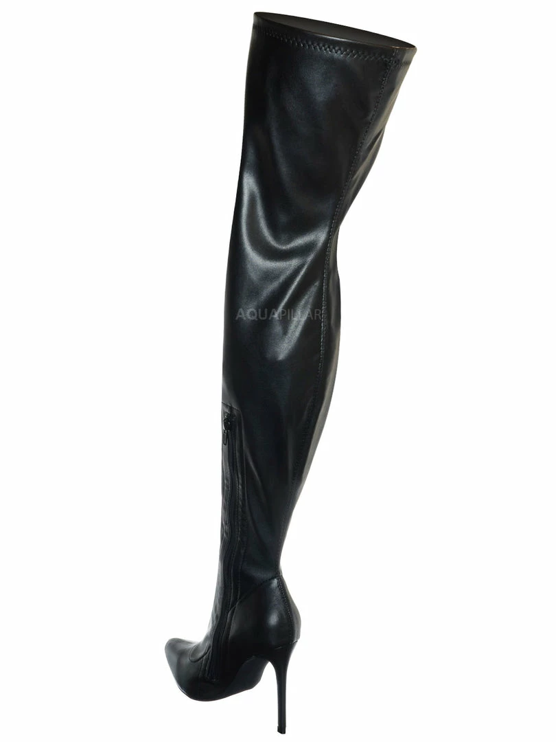 Liliana Gisele7 Over The Knee Stiletto Heel Dress Boots - Women Dress Shoes New