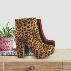 Delicious New Meeting Chunky Block Heel Platform Dress Bootie - Women Round Toe Dress Shoe