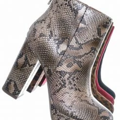 Delicious New Meeting Chunky Block Heel Platform Dress Bootie - Women Round Toe Dress Shoe