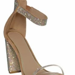 Liliana Casatti3a Rhinestone Dress Sandal - Women Evening Cocktail Party Shoes New