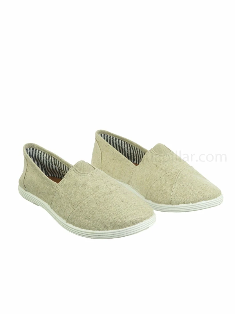 Forever Link New Murphy23 Classic Alpargata Canvas Sneaker - Unisex Foam Padded Slip On Flats
