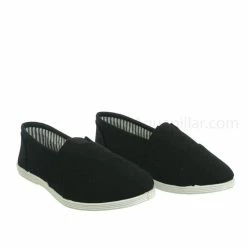 Forever Link New Murphy23 Classic Alpargata Canvas Sneaker - Unisex Foam Padded Slip On Flats