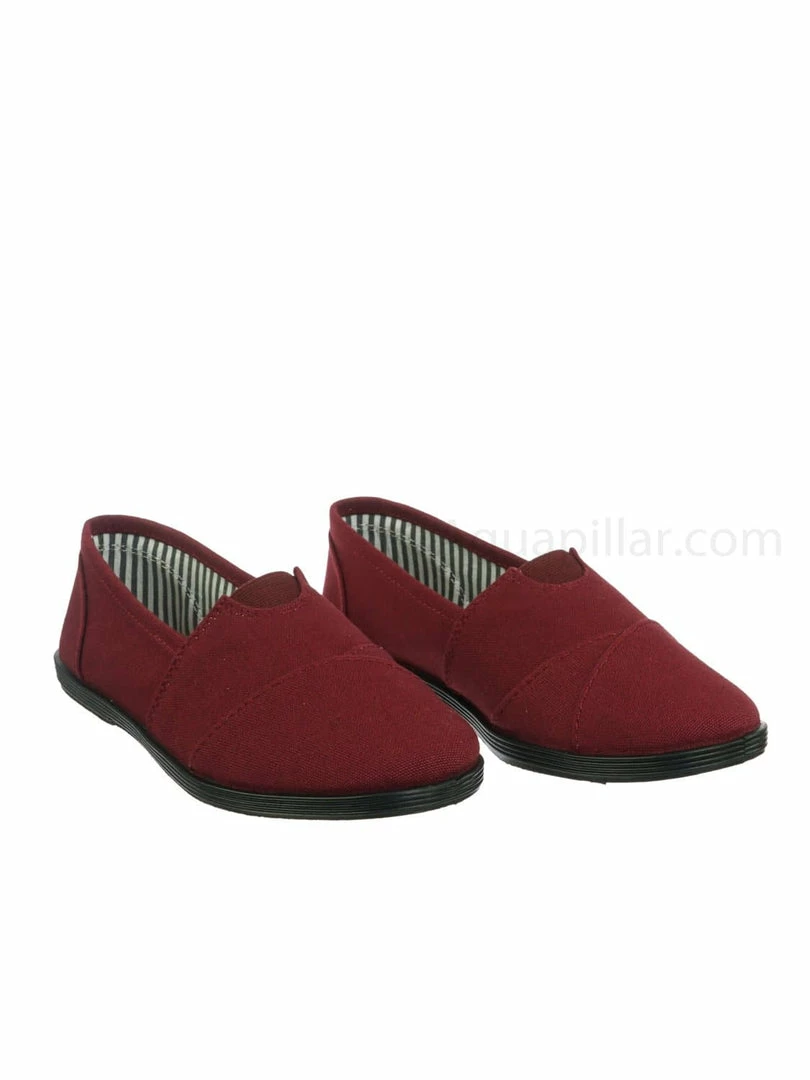 Forever Link New Murphy23 Classic Alpargata Canvas Sneaker - Unisex Foam Padded Slip On Flats