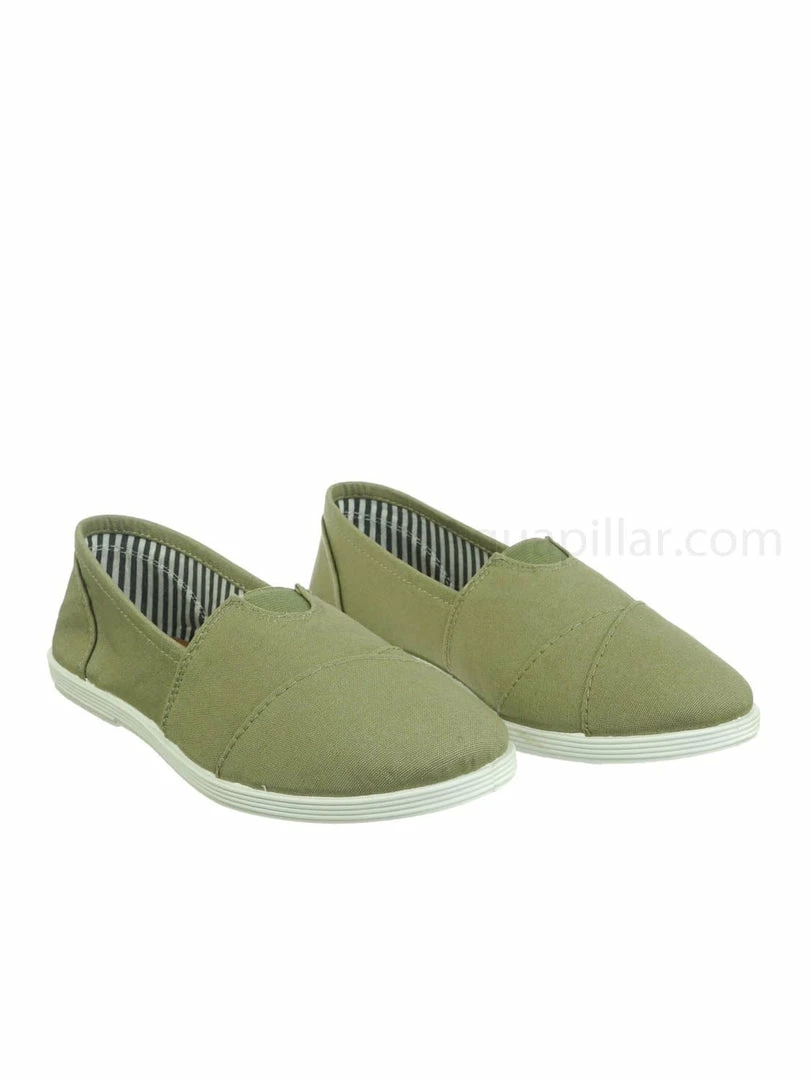 Forever Link New Murphy23 Classic Alpargata Canvas Sneaker - Unisex Foam Padded Slip On Flats